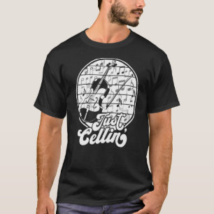 Camiseta Orquestor de música célebre de Just Cellin Retro C