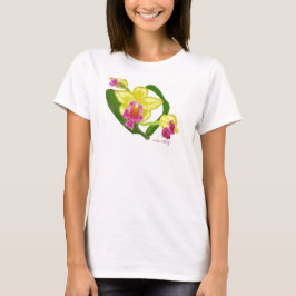Camiseta Orquídea