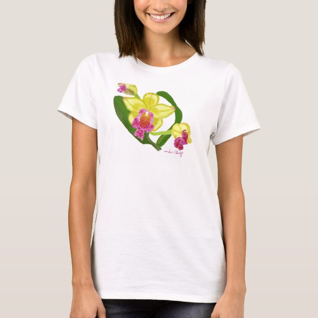 Camiseta Orquídea (Anverso)
