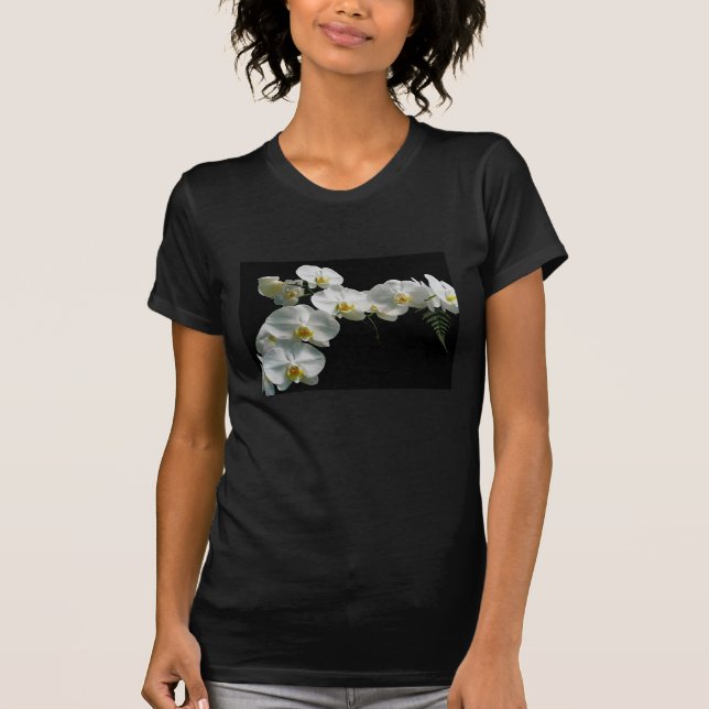 Camiseta Orquídea Blanca (Anverso)
