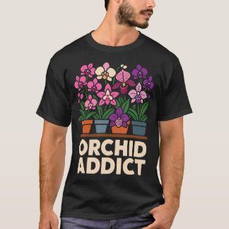 Camiseta Orquídea Creciente Consejero Mamá Planta Rara Botá