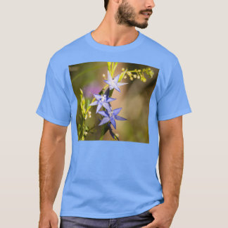 Camiseta Orquídea del Sol Azul