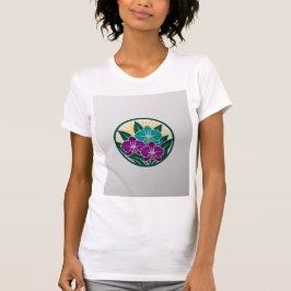 Camiseta orquídea para las mujeres - Belleza suave