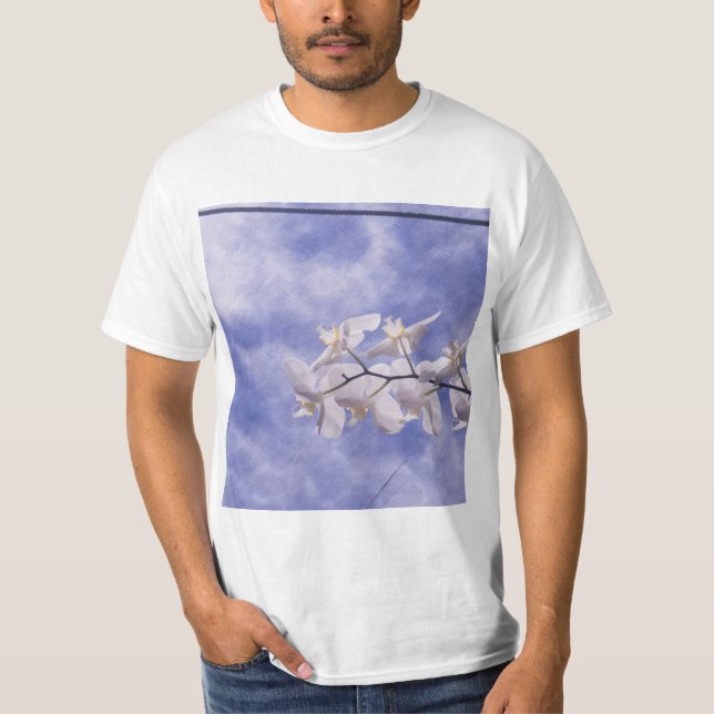 Camiseta Orquídea polilla (Anverso)