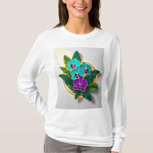 Camiseta Orquídea Pura para las mujeres Para la mu