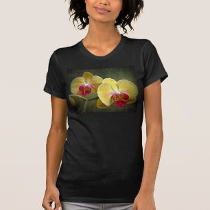 Camiseta Orquídeas Amarillas de la Moda - Falenopsis