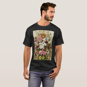 Camiseta Orquídeas Orchideae Denusblumen Ernst Haeckel