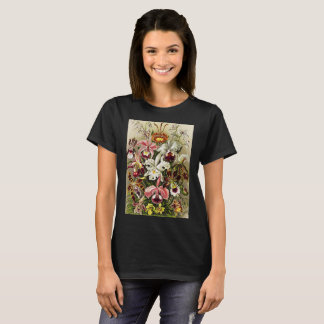Camiseta Orquídeas Orchideae Denusblumen Ernst Haeckel