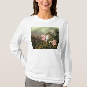 Camiseta Orquídeas y colibríes, 1872 de la selva
