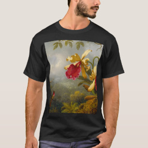 Camiseta Orquids y Hummingbird Heade