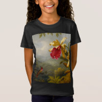 Orquids y Hummingbird Heade