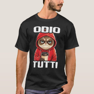 Camiseta Orso Divertente Regalo Odio A Las Personas Que Odi