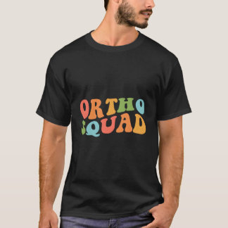 Camiseta Ortho Squad Retro Ortopedia Médica Enfermera Assis