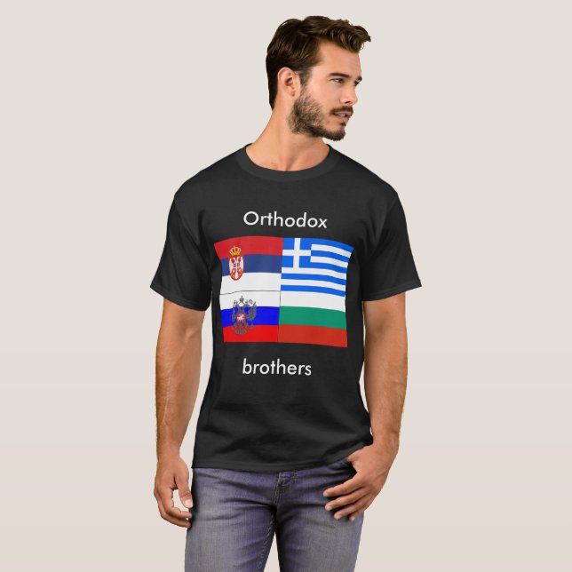 Camiseta orthodox brothers (Anverso completo)