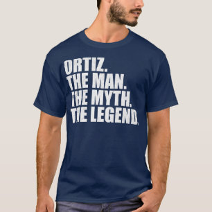 Camiseta Ortiz Ortiz apellido Ortiz apellido Ortiz Surna