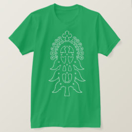 Camiseta ortodoxa etíope de tiempo cruzado