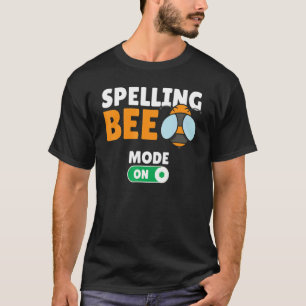Camiseta Ortografía de juego de abejas competitivas Ortogra
