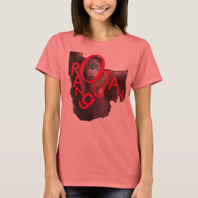 Camiseta Ortografía de Orangutan (Anverso)