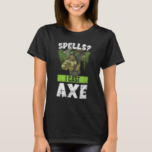 Camiseta Ortografía I Arrojar Ejes Ork