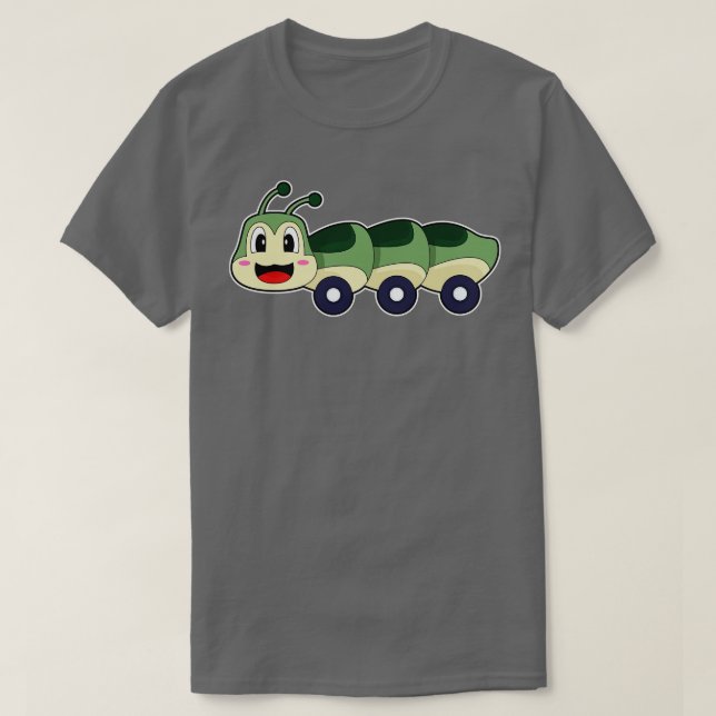 Camiseta oruga (Diseño del anverso)