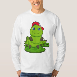 Camiseta oruga con tapón