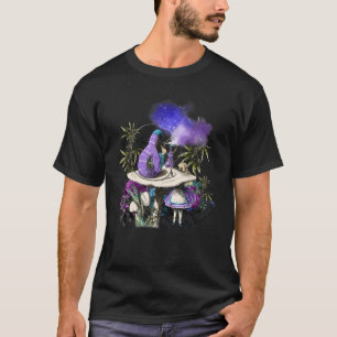 Camiseta oruga fumadora y Alice In Wonderland