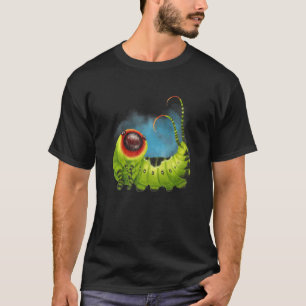 Camiseta Oruga Insectos e Invertebrados Vida