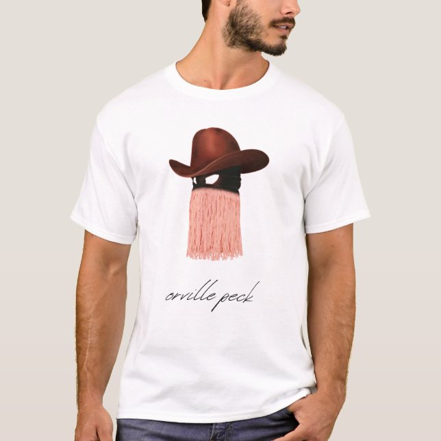 Camiseta orville peck face (Anverso)