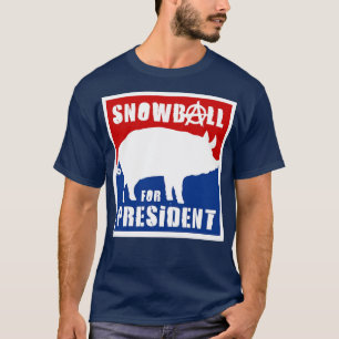 Camiseta Orwell Animal Farm Snowball - Presidente