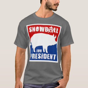 Camiseta Orwell Animal Farm Snowball - Presidente