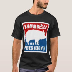 Camiseta Orwell - Granja Animal - Bola De Nieve Para