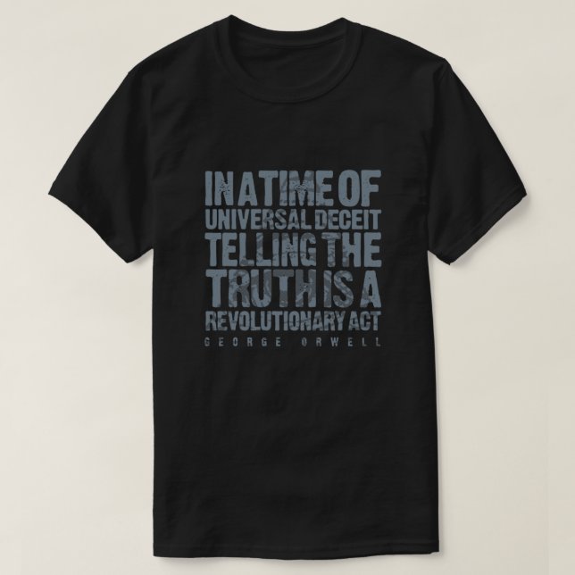 CAMISETA ORWELLIAN VERUTH (Diseño del anverso)
