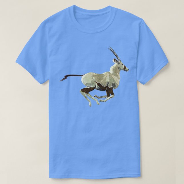 Camiseta Oryx Antelope en ejecución (Diseño del anverso)