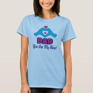 Camiseta Os amo ↷ papá, os inspiráis en mi Hero Vintage