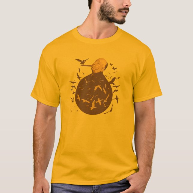 Camiseta Os Pássaros - de Hitchcock (Anverso)