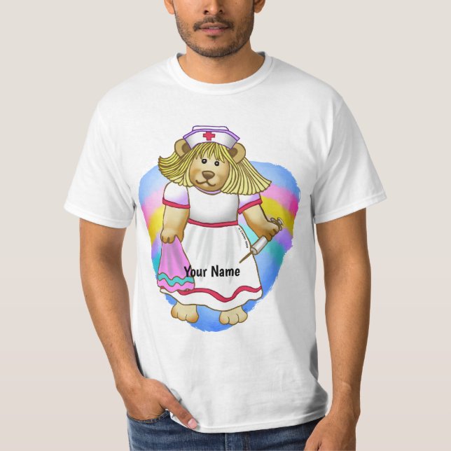 Camiseta Osa Betsy  Enfermera (Anverso)