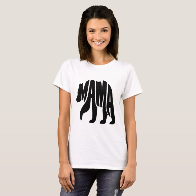 Camiseta Osa Madre (Anverso completo)