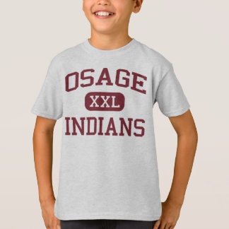 Camiseta Osage - indios - joven - lago Ozark Missouri