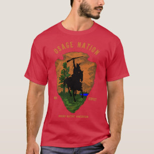 Camiseta Osage Nation Tribe Nativo Honor Respeto V