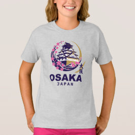 Camiseta Osaka Japan Cherry Blossoms