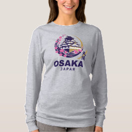Camiseta Osaka Japan Cherry Blossoms