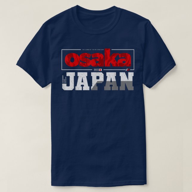 Camiseta Osaka Japón (Diseño del anverso)