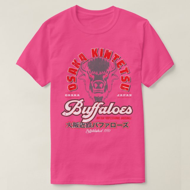 Camiseta Osaka Kintetsu Buffaloes (Diseño del anverso)