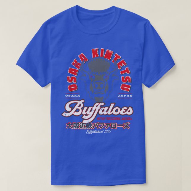Camiseta Osaka Kintetsu Buffaloes (Diseño del anverso)