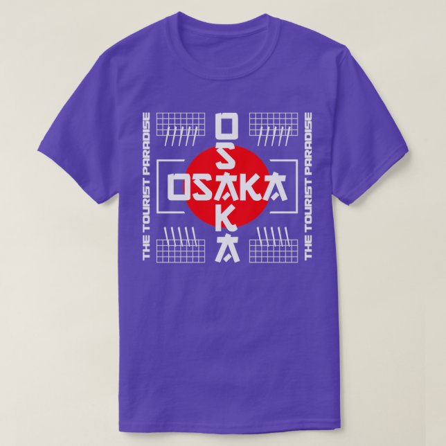 Camiseta Osaka paradise culture (Diseño del anverso)