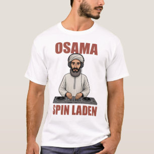 Camiseta Osama Spin Laden DJ