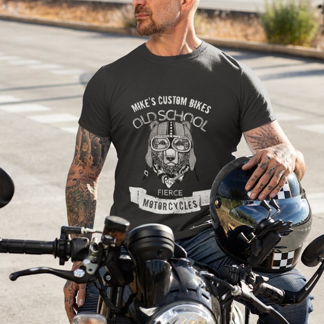Camiseta OSAR Motocicletas Fiernes en la vieja escuela (Subido por el creador)