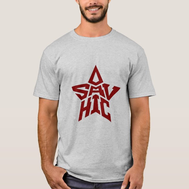 Camiseta OSAVICH Star (se ve increíble) (Anverso)
