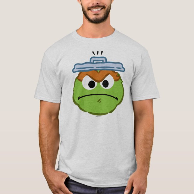 Camiseta Oscar Angry Face (Anverso)
