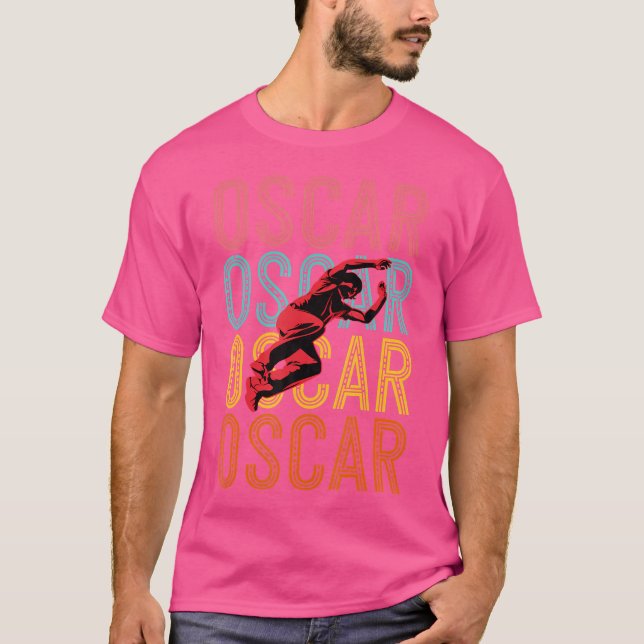Camiseta Oscar Custom Parkour Hobbyist (Anverso)